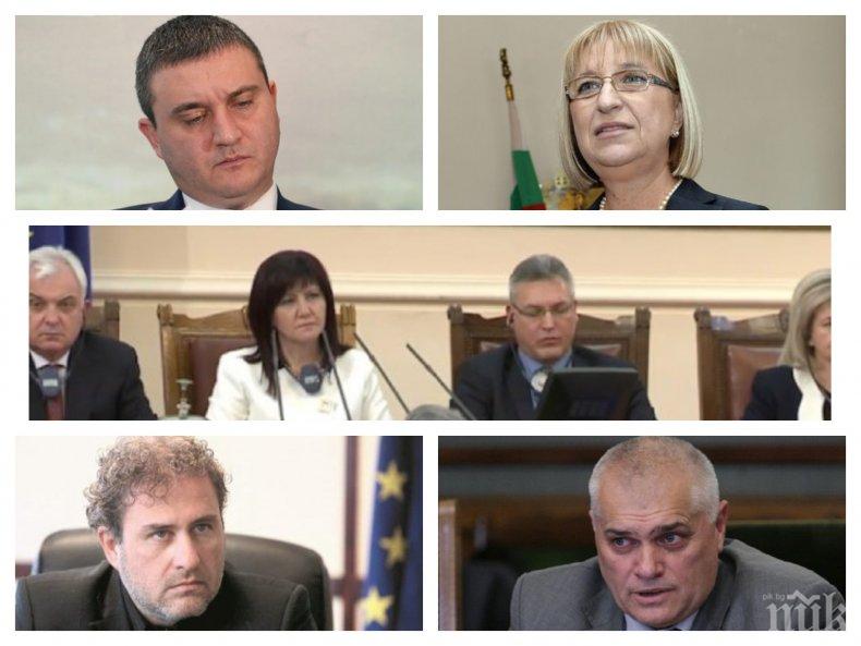 ИЗВЪНРЕДНО В ПИК TV! 7 министри на килимчето при депутатите в деня за парламентарен контрол (ОБНОВЕНА) 