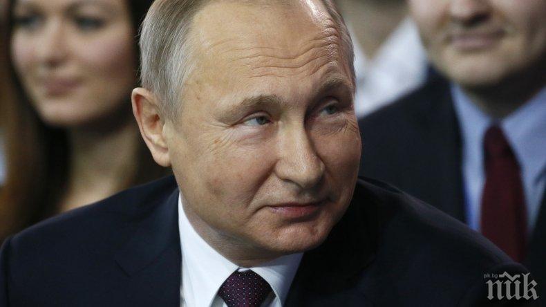 Путин оглави рейтинг за най-споменаваните в медиите мъже в Русия