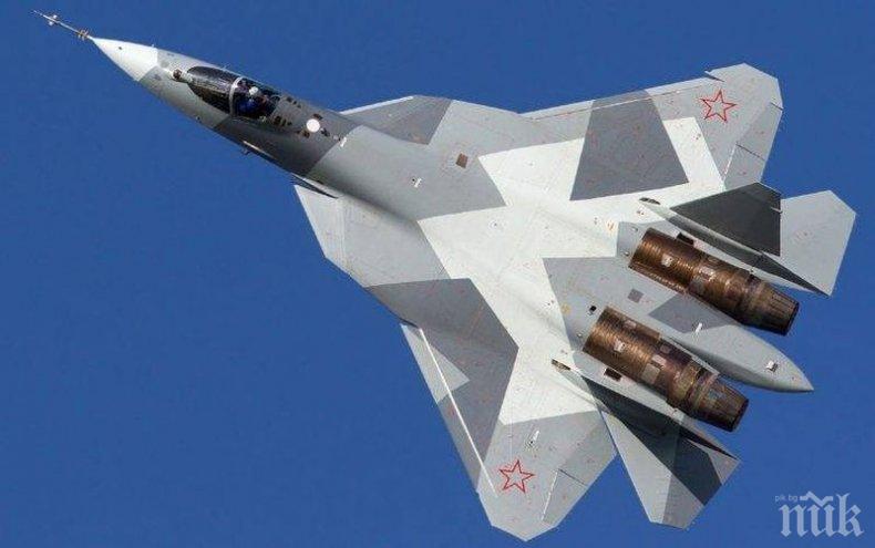 Пентагонът направи коментар относно появата на руските Су-57 в Сирия