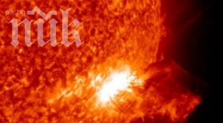 слънцето изригна три ден видео