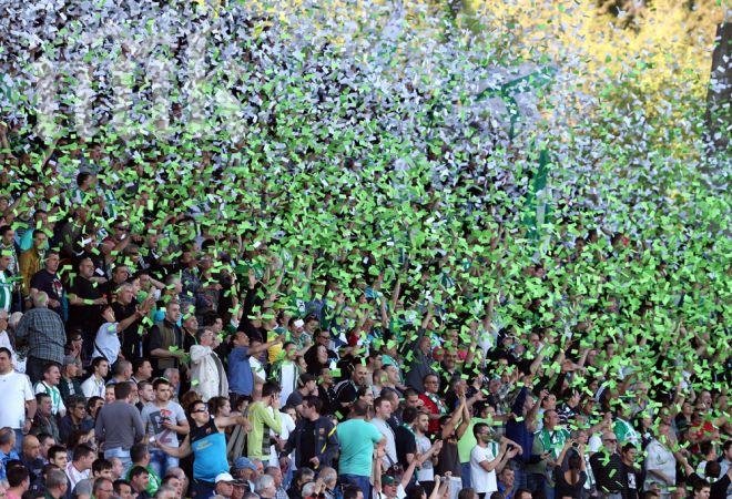 Стара Загора празнува бясно цяла нощ с футболистите на Берое