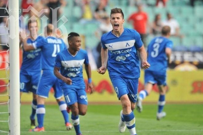Берое поведе на Левски с 3:2