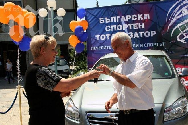 Гълъб спечели кола от тотото