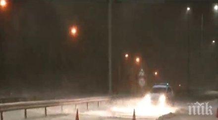 тежки метеорологични условия пътят варна шумен затворен