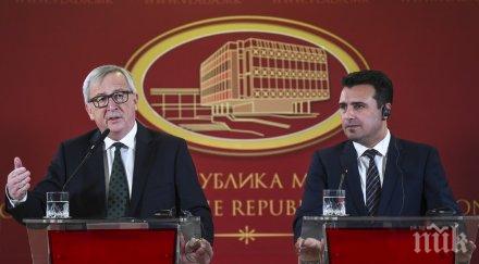 юнкер важна новина македония