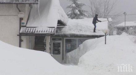 зимни бури европа хърватска армията бори преспите