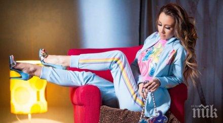 джена засне новия клип студения ден зимата снимкивидео