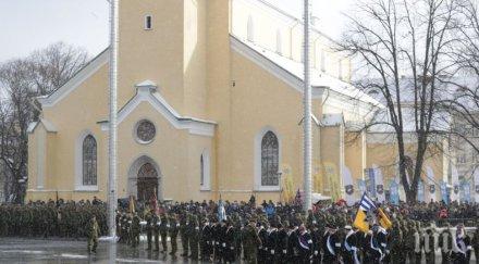 талин проведе военен парад чест стогодишнината естония