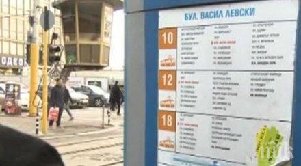 първо пик спирките софия изгреят табели