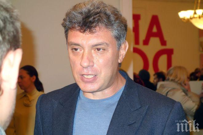  В Москва се провежда марш в памет на Борис Немцов