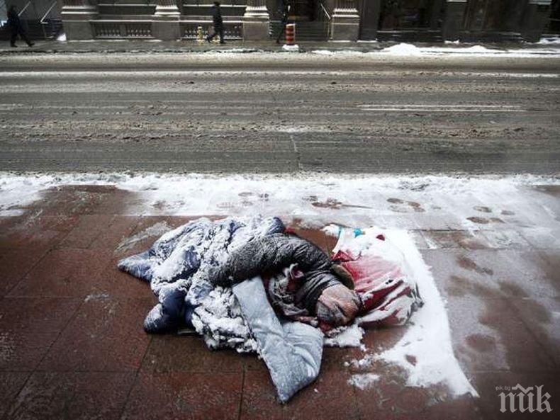  ЗАРАДИ СТУДА: 186 бездомници приютени в Кризисния център в София