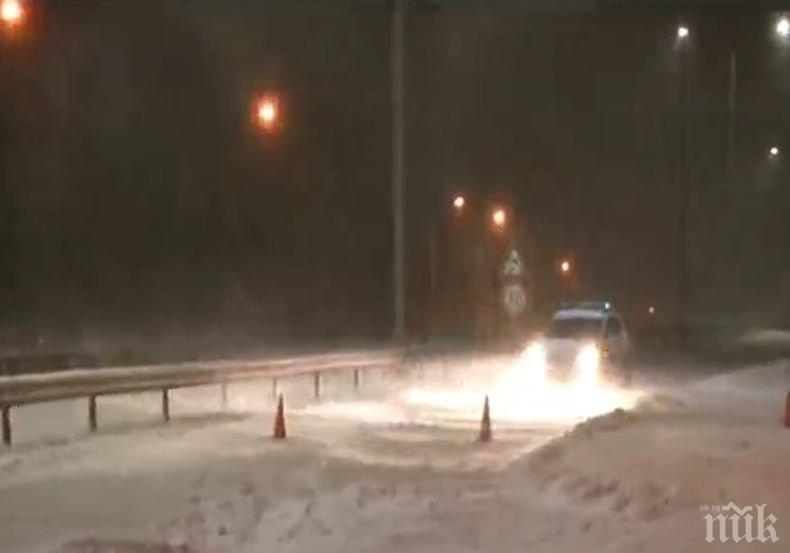 Тежки метеорологични условия! Пътят Варна – Шумен затворен