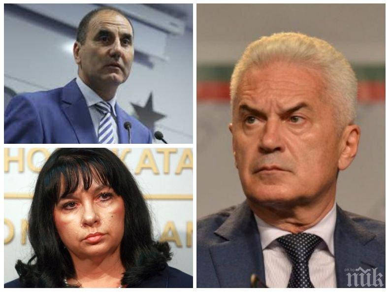 ПОЛИТИЧЕСКА ЖЕГА! Волен Сидеров опонира на Цветанов - готов е да намери нов енергиен министър 