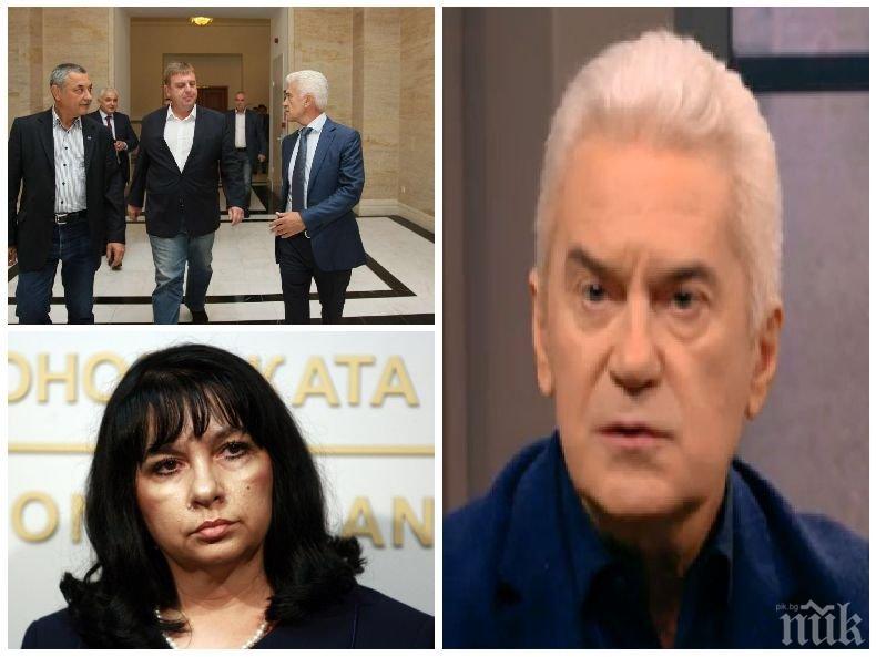 ПОЛИТИЧЕСКА ЖЕГА! Волен Сидеров призна: Аз съм като детска възпитателка в коалицията, но не раздавам шамари 