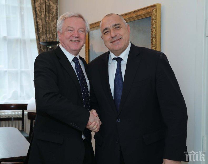 ПЪРВО В ПИК! Борисов договаря икономическите връзки с Великобритания след Брекзит (СНИМКИ)