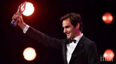 маестро федерер получи спортен лауреат завръщане годината