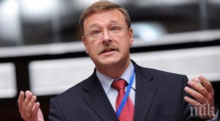 константин косачев запад мързеливият намери повод коментира речта путин