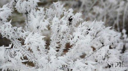 рекордно ниски температури живакът кнежа падна градуса