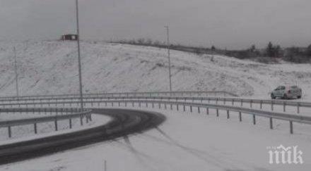 мощен джип изхвърча магистралата бургас