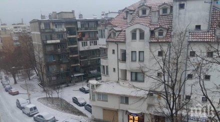 бургас снежна блокада изкараха цялата техника