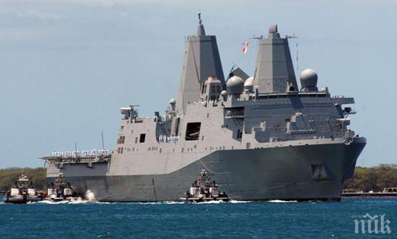 Група американски десантни кораби навлезе в Средиземно море