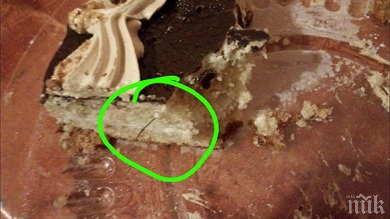 Жена си купи торта от магазин в Слънчев бряг и изпадна в ужас от това, което откри 
