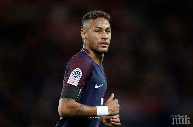 Нападателят на Пари Сен Жермен Неймар ляга под ножа до края на седмицата