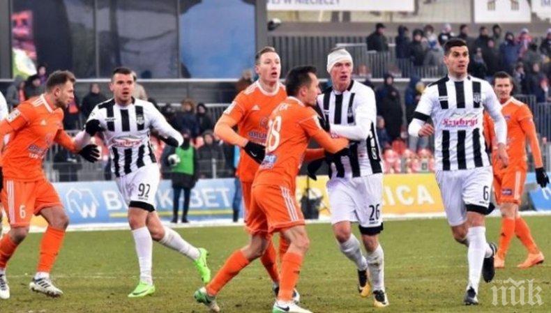 Крачунов изгонен при загуба на Сандеция