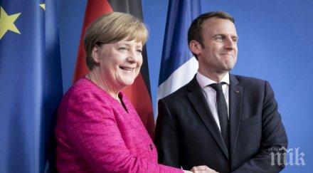 еманюел макрон определи възможността формиране ново германско правителство добра новина европа