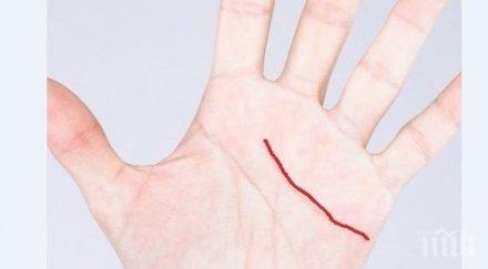 имате линия ръката наричат ангелска носи нещо специално