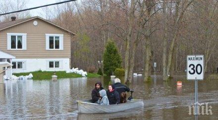 наводнения сърбия река морава преля започна евакуация