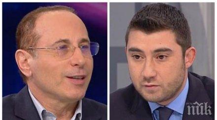 искри ефир политик адвокат горещ спор неизбежната самоотбрана