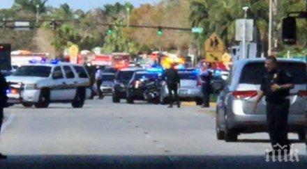 стрелба паркинг търговски център флорида пострадали