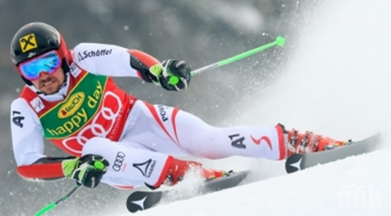 хиршер спечели малката световна купа гигантския слалом