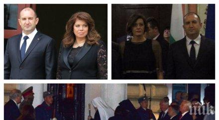 първо пик президентът радев посреща специалните гости тържествения прием случай националния празник българия снимки обновена