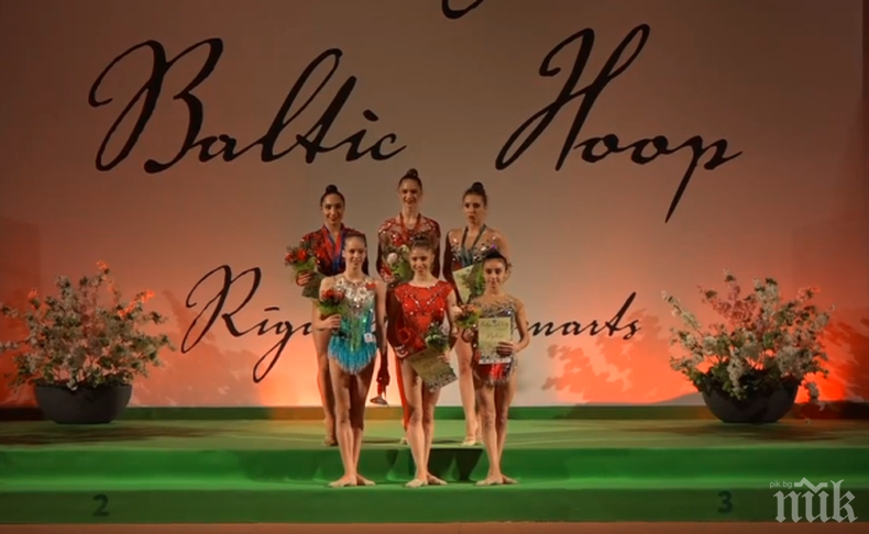 Българските гимнастички тръгнаха със сребро и бронз на турнира в Рига