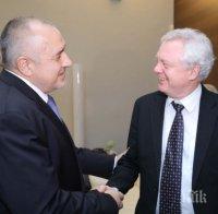 ПЪРВО В ПИК! Премиерът Борисов проведе среща с държавния секретар на Великобритания