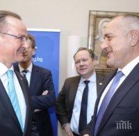 Премиерът Бойко Борисов на важна среща с представители на Бундестага (СНИМКИ)