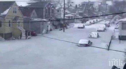 бедствие един милион души без електричество североизточната част сащ