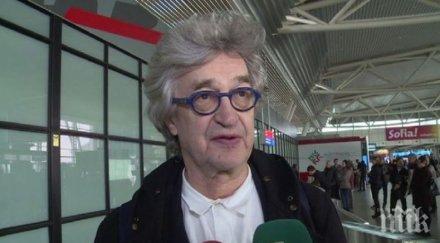 големият кинорежисьор вим вндерс пристигна българия