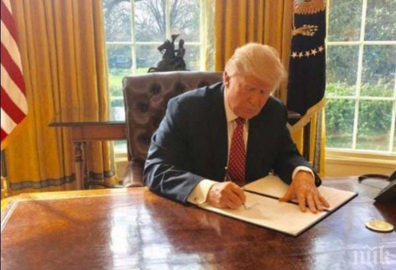 Официално: Доналд Тръмп подписа новите тарифи върху стоманата и алуминия