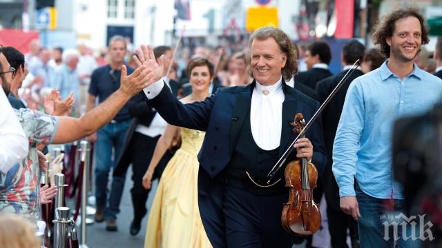 Кралят на валса Андре Рийо продаде билетите в София за три дни, прави втори концерт