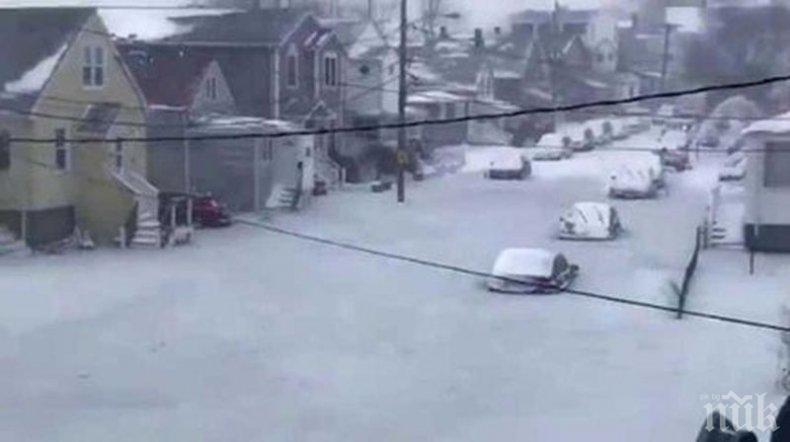 БЕДСТВИЕ! Най-малко един милион души са без електричество в североизточната част на САЩ