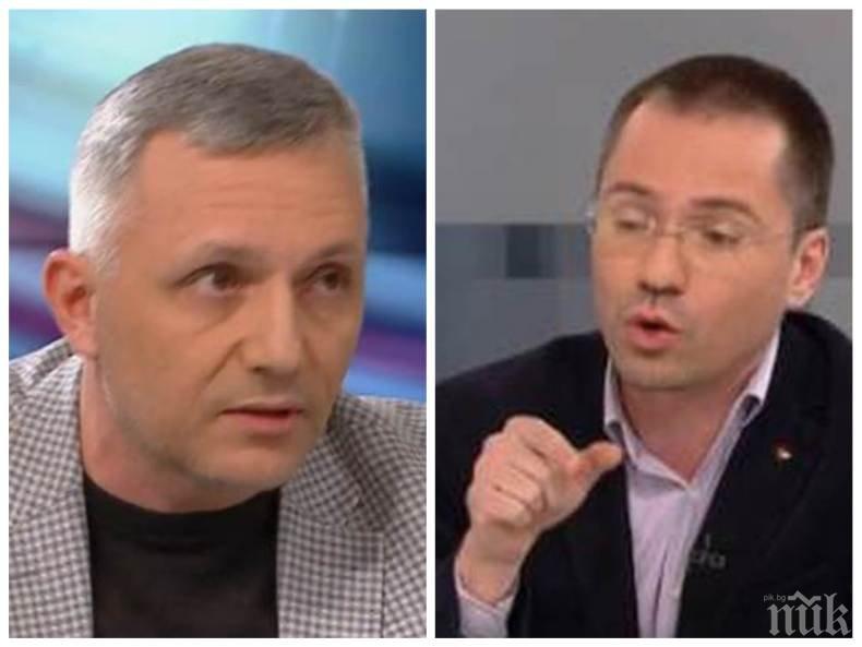 ИСКРИ В ЕФИР! Ангел Джамбазки и Николай Хаджигенов в телевизионна битка за неизбежната самоотбрана