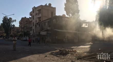 трима мирни жители загинали обстрел терористи дамаск