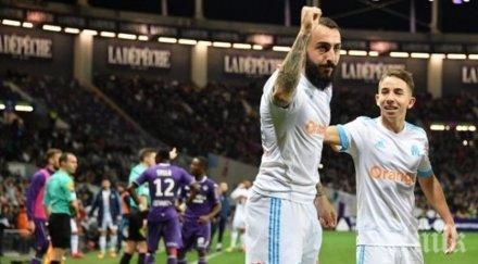 олимпик марсилия върна верния път