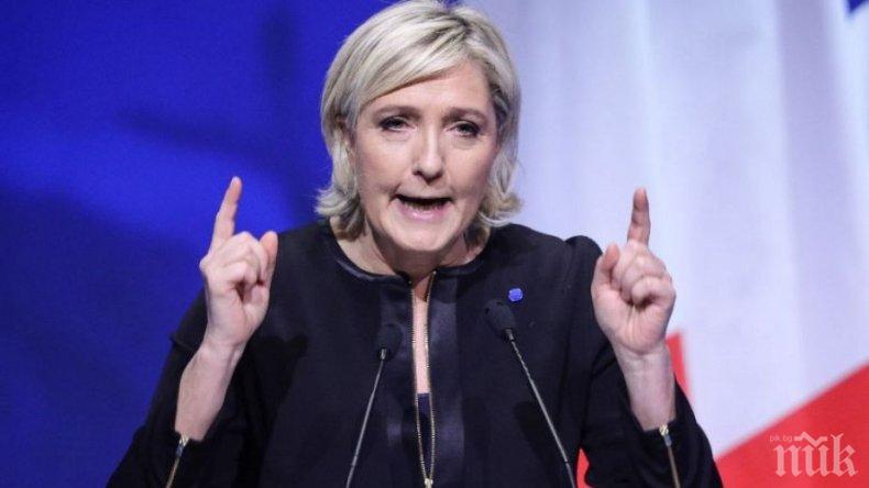 ТВЪРДА! Марин льо Пен иска да промени името на „Националния фронт“ на „Национално обединение“