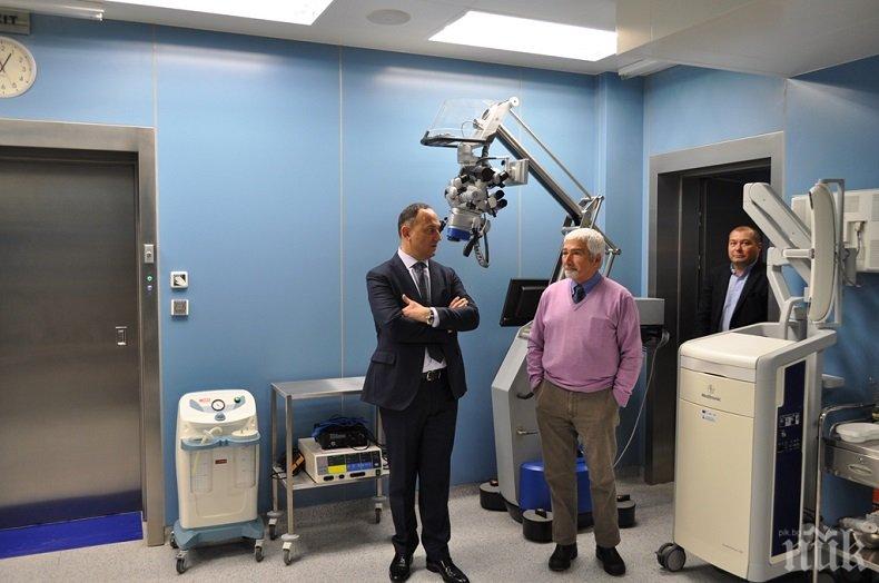 Италианци дариха обзавеждане на Клиниката по кардиология в УМБАЛ Свети Георги“ (СНИМКИ)