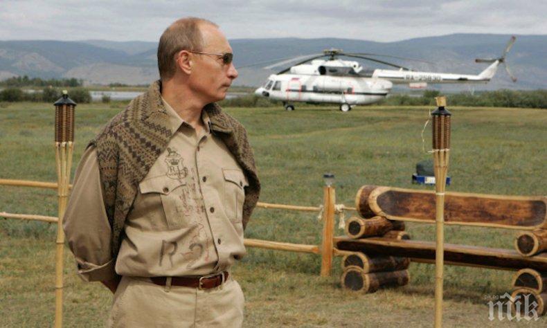 Путин разказа как са обстрелвали хеликоптера му