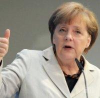 Меркел с яростна защита на търговския излишък на Германия
